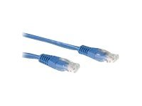 ACT - Verbindingskabel - RJ-45 (M) naar RJ-45 (M) - 50 cm - UTP - CAT 5e - blauw, RAL 5012
