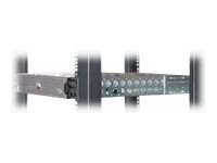 2U Universal 4-post fixed rail Max. 34kg for Dell HP IBM Apple