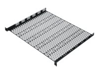 Middle Atlantic UFA UFA-14.5-4 - Rack shelf - black powder coat - 1U (pack of 4)