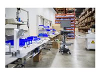 Ergotron StyleView - Cart - open architecture - for LCD display / PC equipment - with LCD pivot, LiFe powered, EU - lockable - medical - high-grade plastic, aluminium, zinc-plated steel - dark grey - screen size: up to 24\" - 45 Ah - lithium iron phos