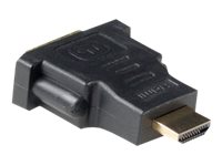 HDMI A M - DVI D F SL  SQ. 1 stk
