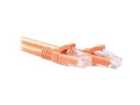 ACT - Verbindingskabel - RJ-45 (M) naar RJ-45 (M) - 2 m - UTP - CAT 6 - opgestart, zonder haken - oranje, RAL 2000