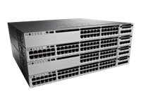 Cisco Catalyst 3850-24T-L - Switch - Managed - 24 x 10/100/1000 - desktop, rack-mountable - remanufactured