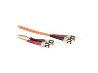 ACT ST-ST 50/125um OM2 Duplex fiber optic patchkabel 5 m