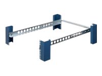 1U Universal tool-less 4-post Fixed Server Rails CMA Incl.