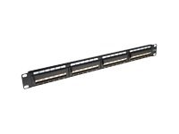 PATCHPANEL 24P UTP C6 45GR. 1 stk