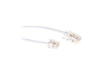 RJ45--u003eRJ11 WIT        3.00M. 1 stk