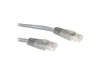ACT - Patch cable - RJ-45 (M) - RJ-45 (M) - 1 m - UTP - CAT 5e - grey, RAL 7045