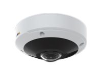 AXIS M3057-PLVE MkII - Network panoramic camera - dome - outdoor - vandal / weatherproof - colour (Day&Night) - 6 MP - 2560 x 1920 - fixed iris - fixed focal - LAN - MJPEG, H.264, H.265 - PoE Class 3