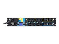 Eaton ePDU G3 Managed - Power distribution unit (rack-mountable) - AC 230 V - 1-phase - Ethernet 10/100, RS-232 - input: IEC 60309 32A - output connectors: 16 (4 x IEC 60320 C19, 12 x IEC 60320 C13) - 2U - 3 m cord
