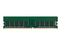 Kingston - DDR4 - module - 32 GB - DIMM 288-pin - 3200 MHz / PC4-25600 - CL22 - 1.2 V - unbuffered - ECC