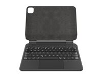 Belkin Connect Pro - Keyboard and folio case (protective case) - with magnetic stand - with trackpad - backlit - wireless - Bluetooth