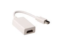 ACT - Video / audio adaptor - DisplayPort / HDMI - Mini DisplayPort (M) - 19 pin HDMI (F) - 15 cm