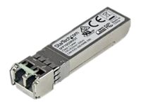 StarTech.com Cisco SFP-10G-SR-X Compatible SFP+ Module, 10GBASE-SR, 10GbE MMF Optic Transceiver, LC Connector, 300m, 850nm, DDM, Cisco Firepower, ASR9000, C9300, Mini GBIC Transceiver - Lifetime Warranty (SFP10GSRXST) - SFP+ transceiver module (equivalent to: Cisco SFP-10G-SR-X) - 10GbE - 10GBase-SR - LC multi-mode - up to 300 m - 850 nm