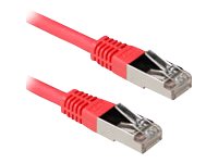 CAT6A S/FTP LSZH RED     1.50M. 1 stk