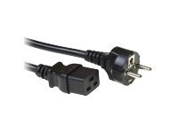 Voedingskabel - power CEE 7/7 (M) naar IEC 60320 C19 - 230 Volt wisselstroom V - 3 m - zwart