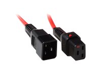 POWERCORD C19 LOCK-C20 RD 3.0M. 1 stk