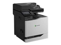 Lexmark CX820de - Multifunction printer - colour - laser - Legal (216 x 356 mm)/A4 (210 x 297 mm) (original) - A4/Legal (media) - up to 50 ppm (copying) - up to 50 ppm (printing) - 650 sheets - 33.6 Kbps - USB 2.0, Gigabit LAN, USB host