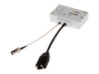 AXIS T8643 PoE+ over Coax Compact - Media converter - 100Mb LAN - over Coax - 10Base-T, 100Base-TX - RJ-45 / BNC
