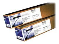 HP - Continuous forms - 6.8 mil Roll A1 (61.0 cm x 45.7 m) - 131 g/mï¿½ - 1 roll(s) - for DesignJet 500ps, 600, 600d, 600e, 650c/ps