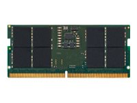 Kingston - DDR5 - kit - 32 GB: 2 x 16 GB - SO-DIMM 262-pin - 5600 MHz / PC5-44800 - CL46 - 1.1 V - unbuffered - ECC