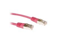 CAT5E F/UTP LSZH RED     0.50M. 1 stk