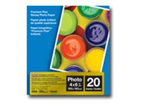 Brother BP - Glossy - 100 x 150 mm 20 sheet(s) photo paper - for Brother DCP-J1140, J1200, J1800, MFC-J1010, J1012, J2340, J3540, J3940, J4335, J5340