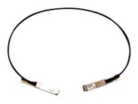 Cisco 40GBASE-CR4 Passive Copper Cable - 40GBase-CR4 direct attach cable - QSFP to QSFP - 50 cm - passive - remanufactured - for Nexus 93108TC-EX, 93180YC-FX, 9336C-FX2, 9372PX-E