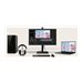 LG 24BA450-B - LED monitor - 24\" (23.8\" viewable) - 1920 x 1080 Full HD (1080p) @ 100 Hz - IPS - 250 cd/m² - 1300:1 - 5 ms - HDMI, VGA, DisplayPort - speakers