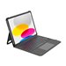 Belkin Connect - Keyboard and folio case (protective case) - with cradle - with trackpad - backlit - wireless - Bluetooth